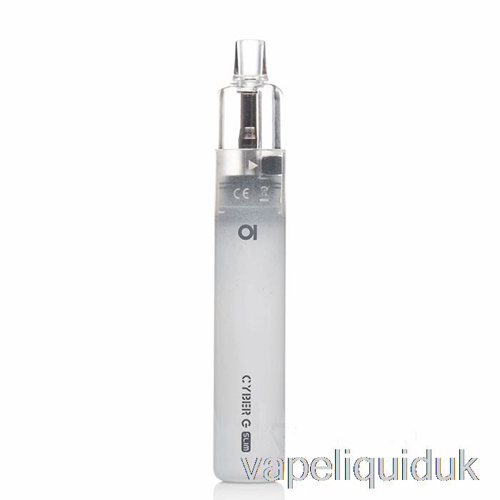 Aspire Cyber G Slim Pod System White Vape Liquid